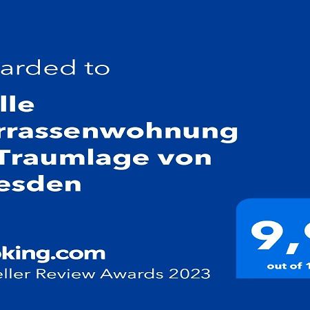 Helle Terrassenwohnung In Traumlage Von Dresden Exterior photo