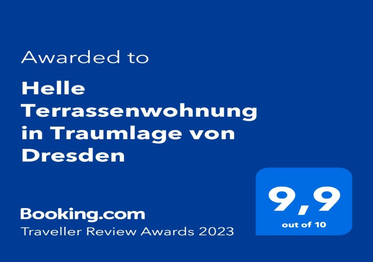 Helle Terrassenwohnung In Traumlage Von Dresden Exterior photo